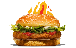 Blazn’ Crispy Chicken Burger