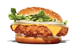 King’s Fried Chicken Burger